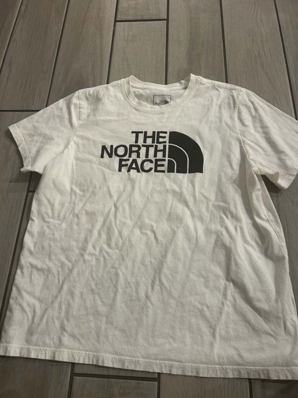 The North Face Women's Half Dome Short Sleeve T-Shirt White Size XL